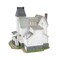Department 56 Hot Properties Village The Beetlejuice House Lit Building Figurine and Accessory Set, 2 Pieces 9.8in H